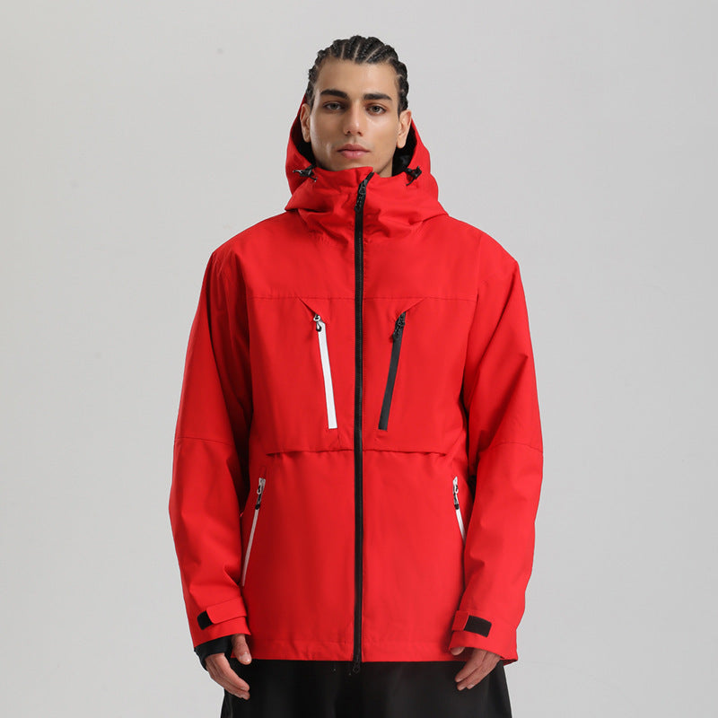 Waterproof Padded Breathable Loose Ski Coat