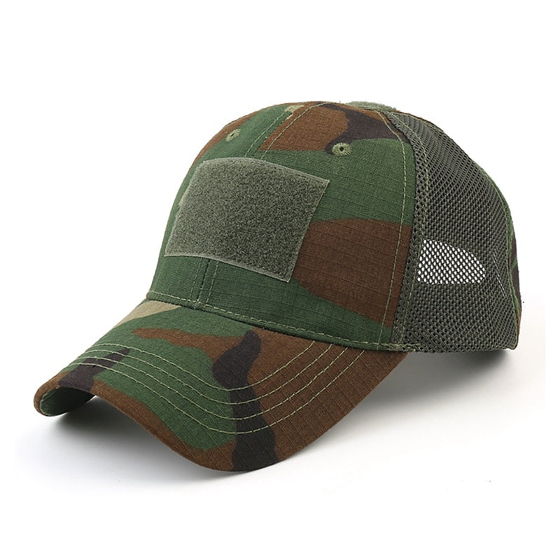 Men's Breathing Camouflage Army Cap