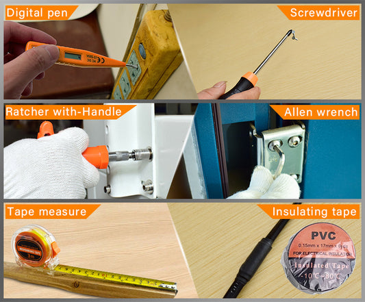 11 Piece Rubber Handle Woodworking Chisel Tool Set