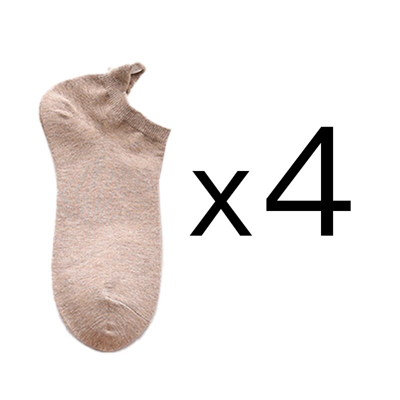 Women's Short Socks 4 Pairs Set