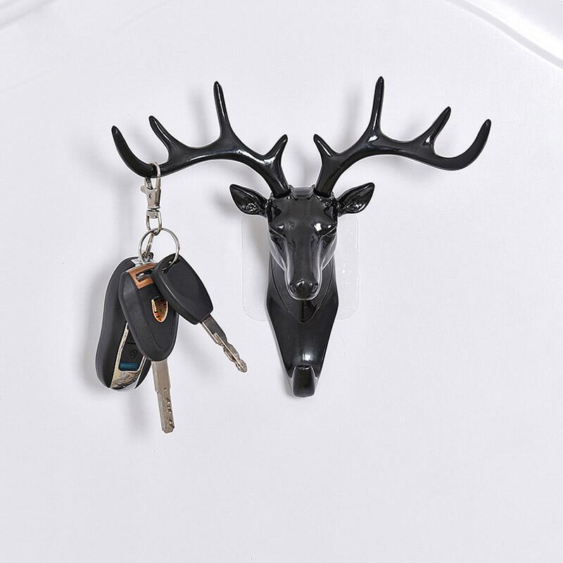 Vintage Deer Wall Hanging Hook