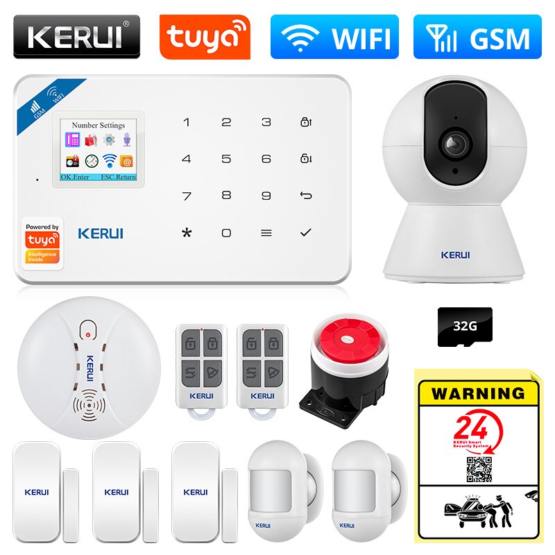 Wireless Motion Detector Burglar Alarm System