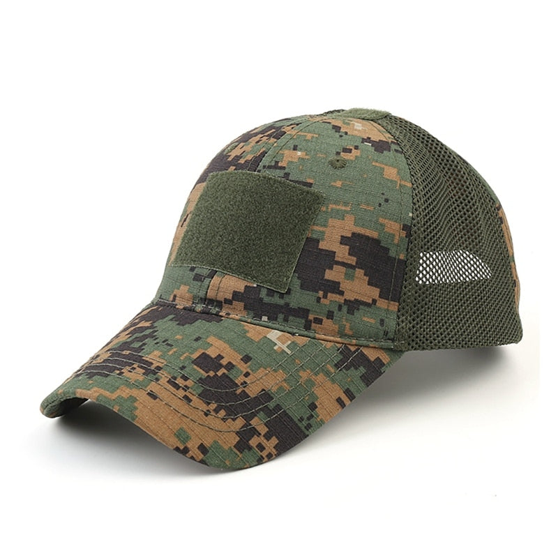 Men's Breathing Camouflage Army Cap