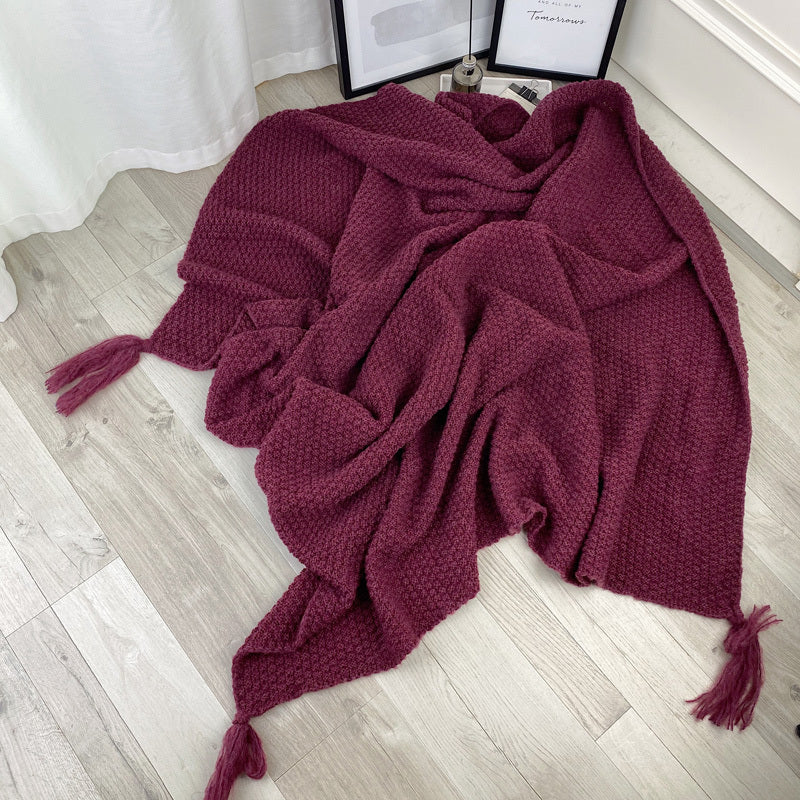 Soft Warm Coral wool Blanket
