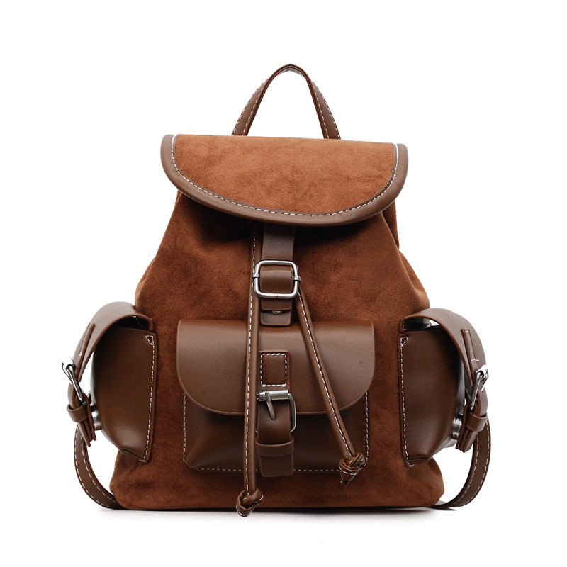 Personality Simple Retro Textured Fashion Women's Backpack