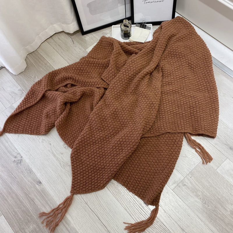 Soft Warm Coral wool Blanket