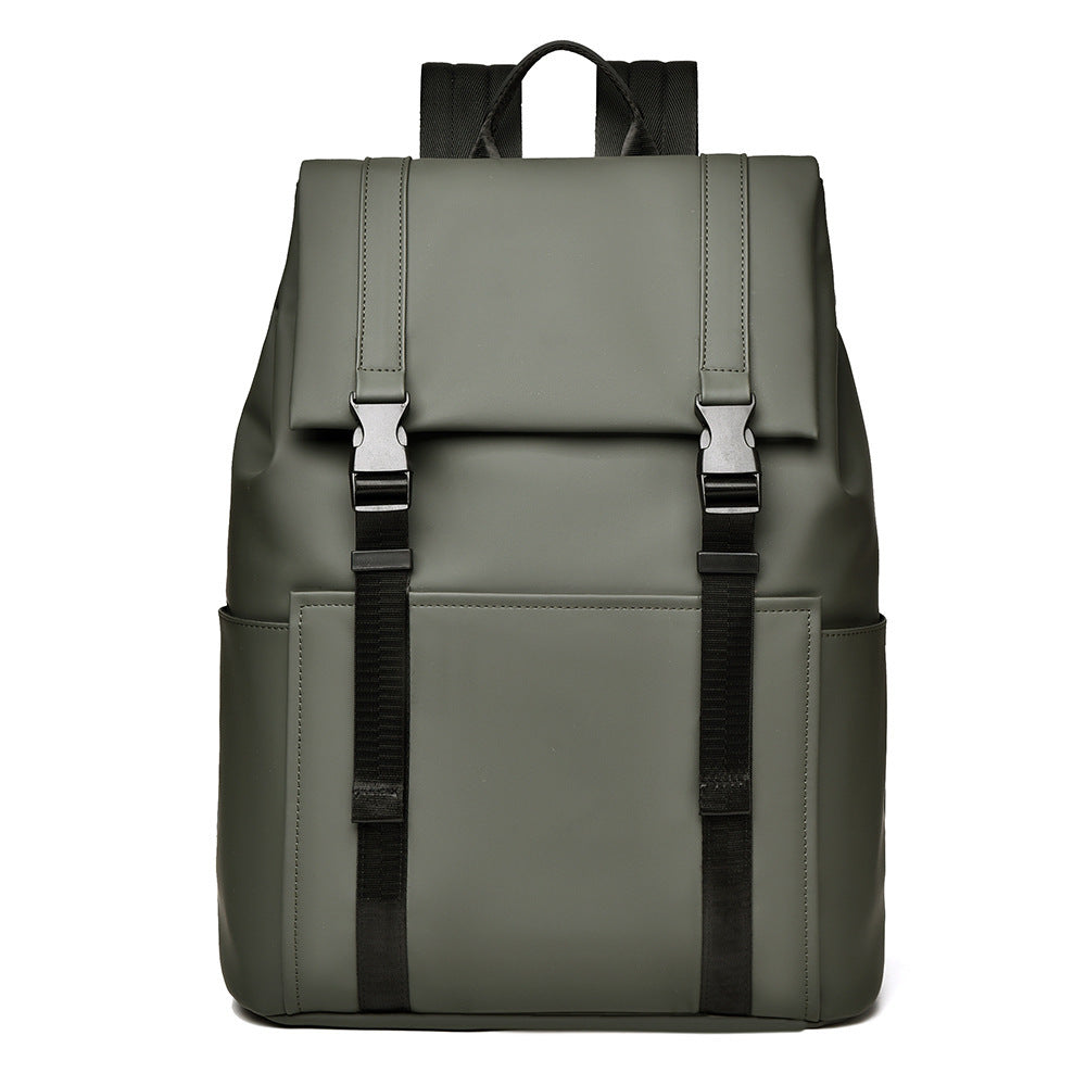 Men's Stylish Backpack With Side Pockets, Great For College And Outdoor Activities, Sturdy & Roomy