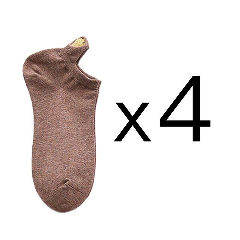 Women's Short Socks 4 Pairs Set