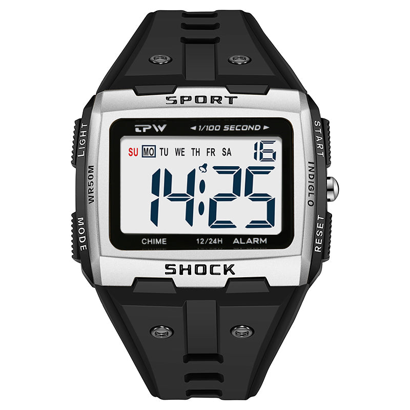 Men's 5ATM Waterproof Sports Watches