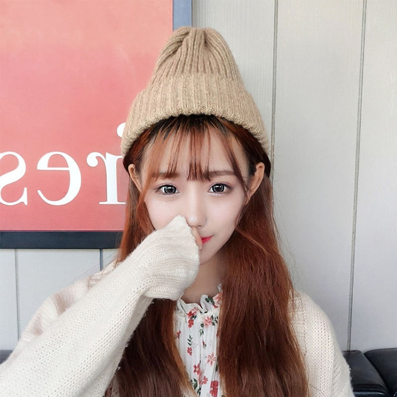 Women's Soft Knitted Wool Hat