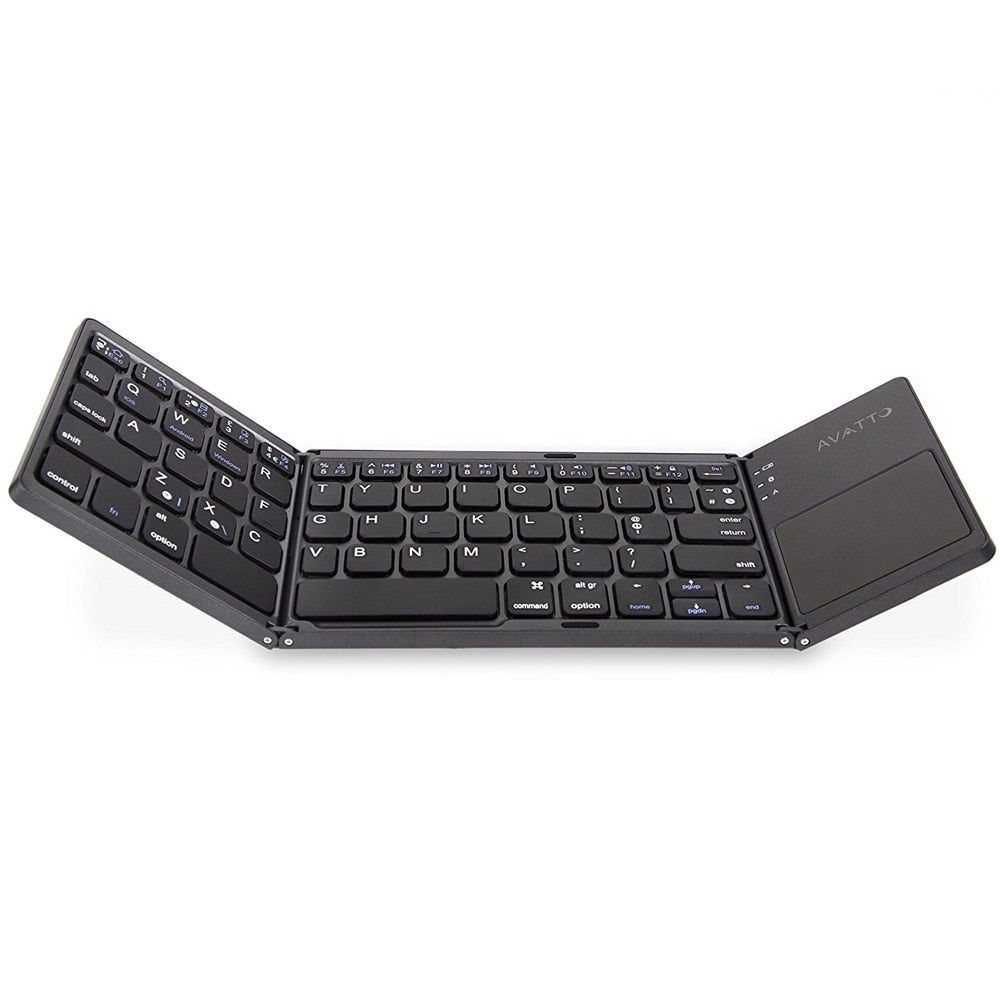 Foldable Bluetooth Keypad with Touchpad