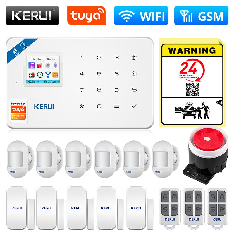 Wireless Motion Detector Burglar Alarm System