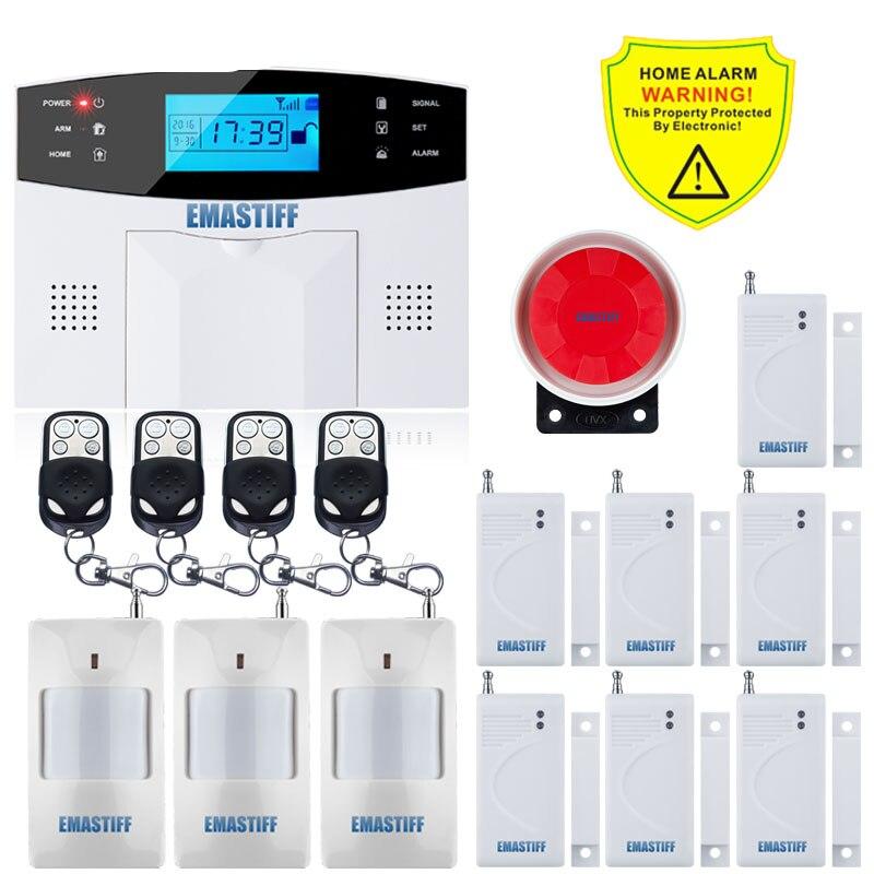 IOS Android APP Wired Wireless Home Security System