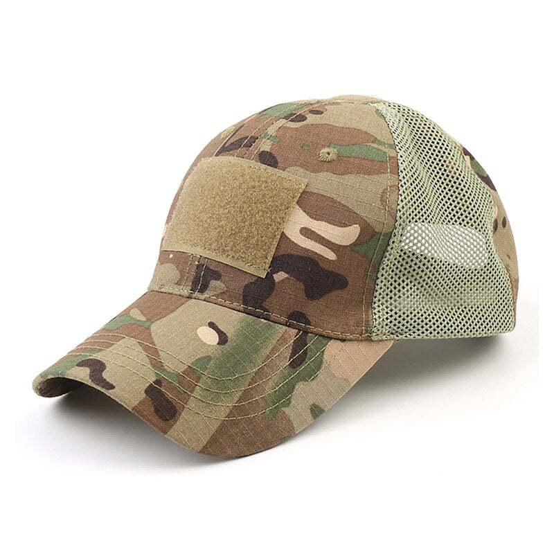 Men's Breathing Camouflage Army Cap