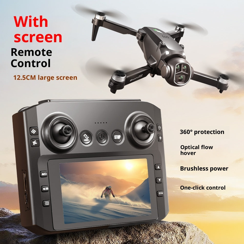 M7 Brushless UAV With Screen Control Dual Camera