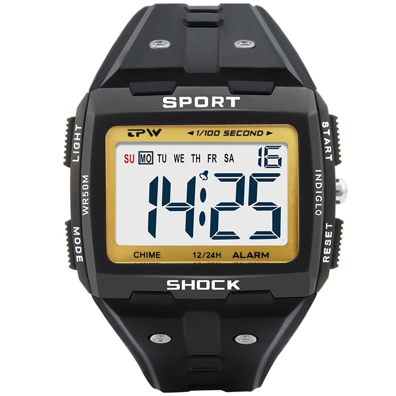 Men's 5ATM Waterproof Sports Watches