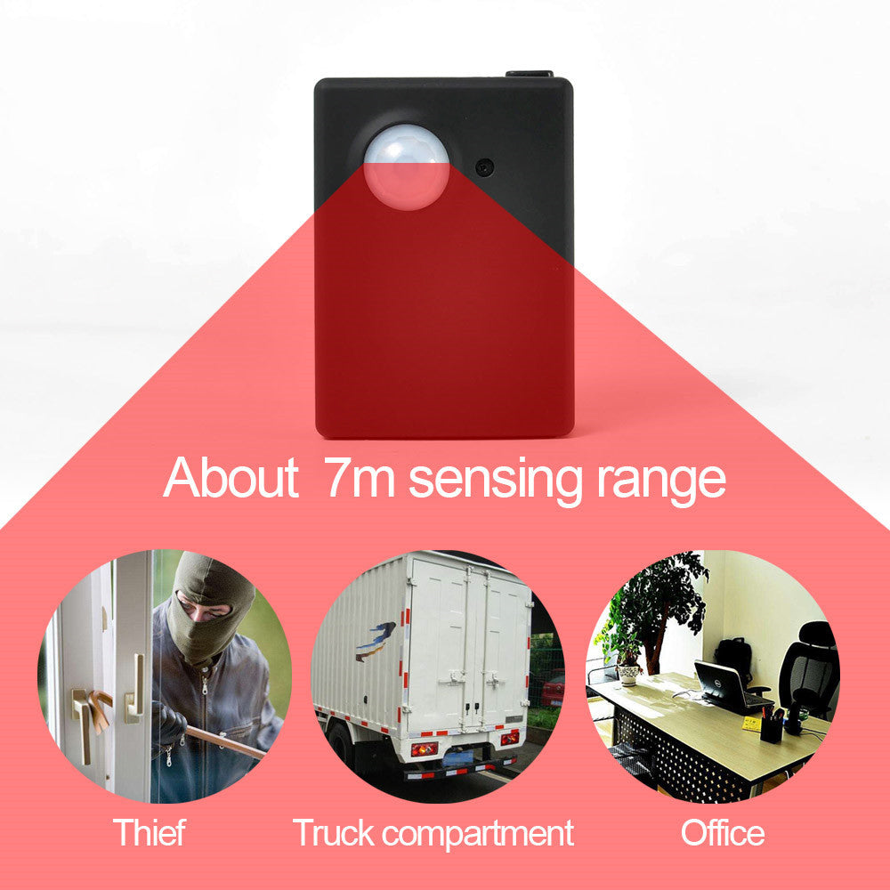 Human body sensor alarm