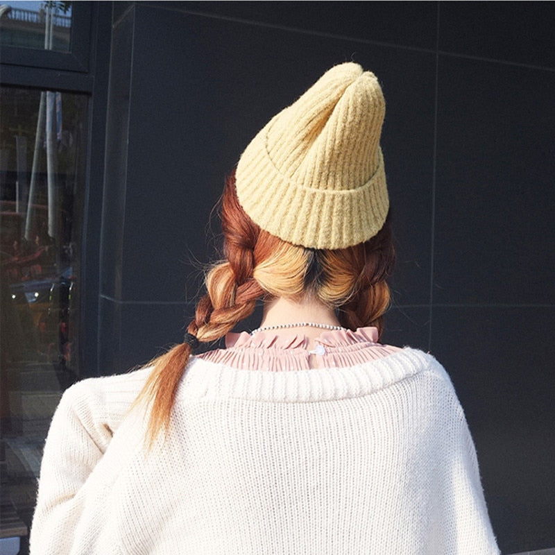 Women's Soft Knitted Wool Hat