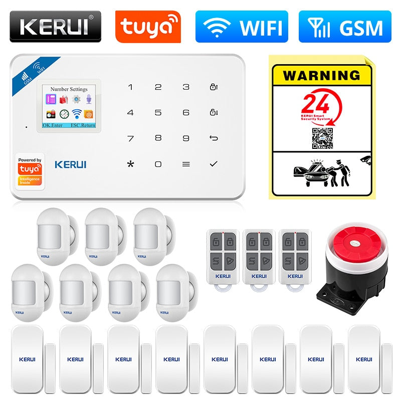 Wireless Motion Detector Burglar Alarm System