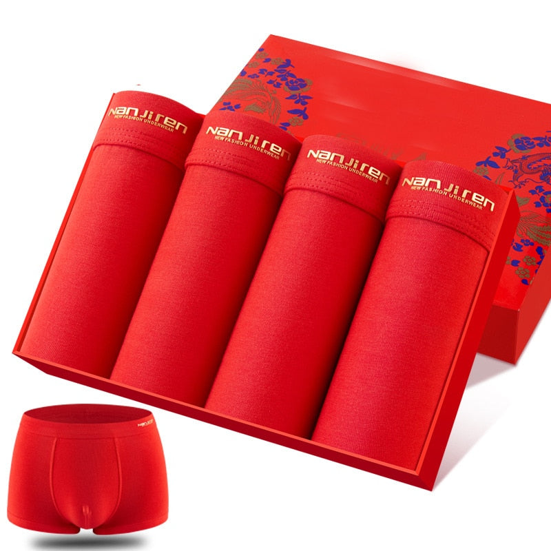 Men's Boxers 4 pcs Set