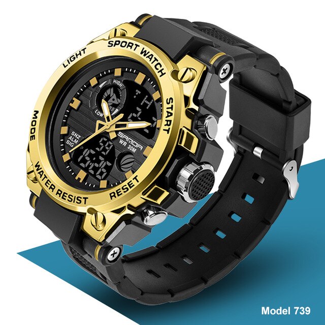 Men's Military Waterproof Watch