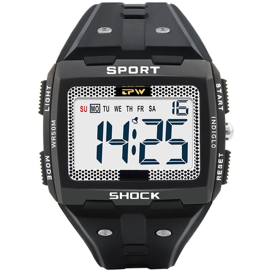 Men's 5ATM Waterproof Sports Watches