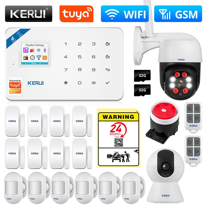 Wireless Motion Detector Burglar Alarm System