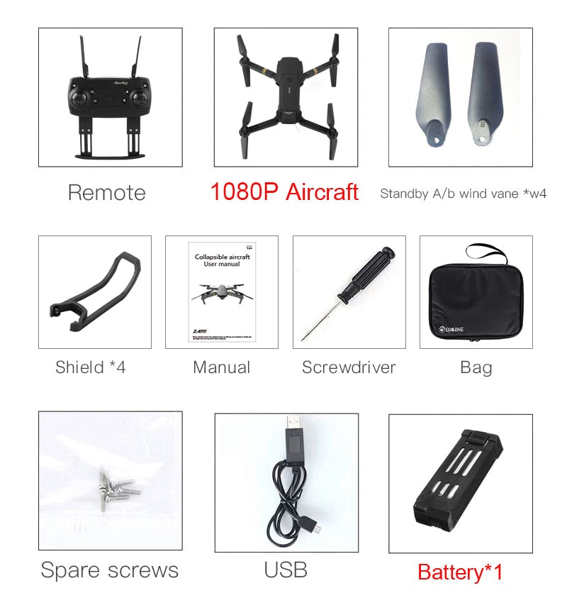 Foldable Design RC Quadcopter with Camera