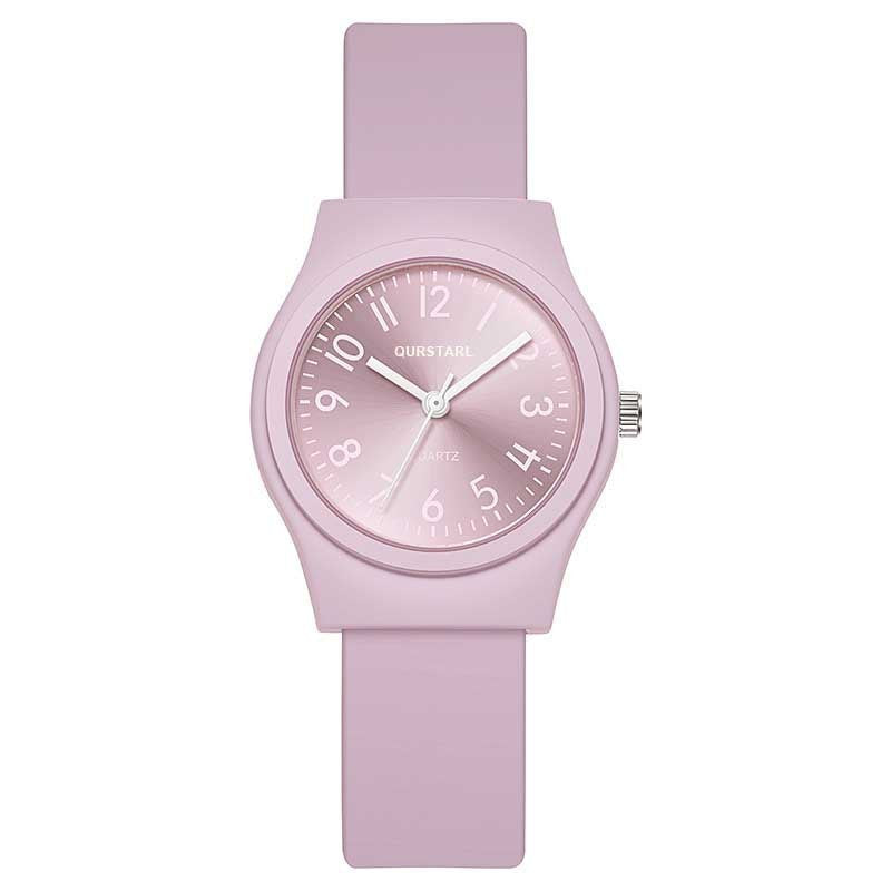 Casual Digital Scale Quartz Silicone Children's Watch