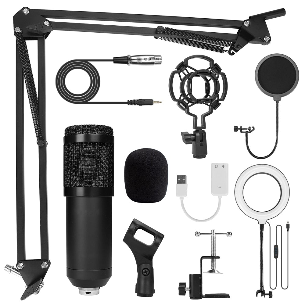 Professional Recording Microphone Set