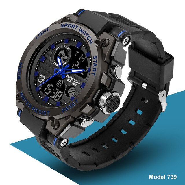 Men's Military Waterproof Watch