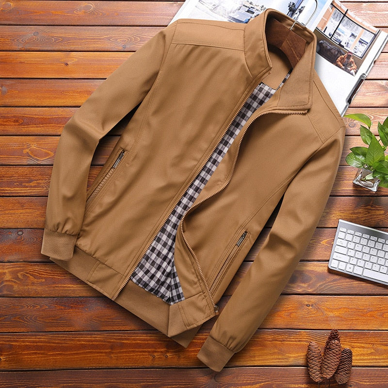 Men's Slim Bomber Jacket