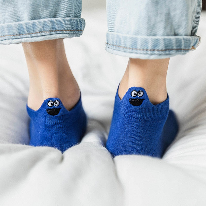 Women's Short Socks 4 Pairs Set