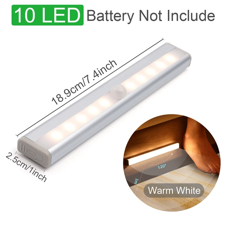 Adhesive Bedroom Light with Motion Sensor