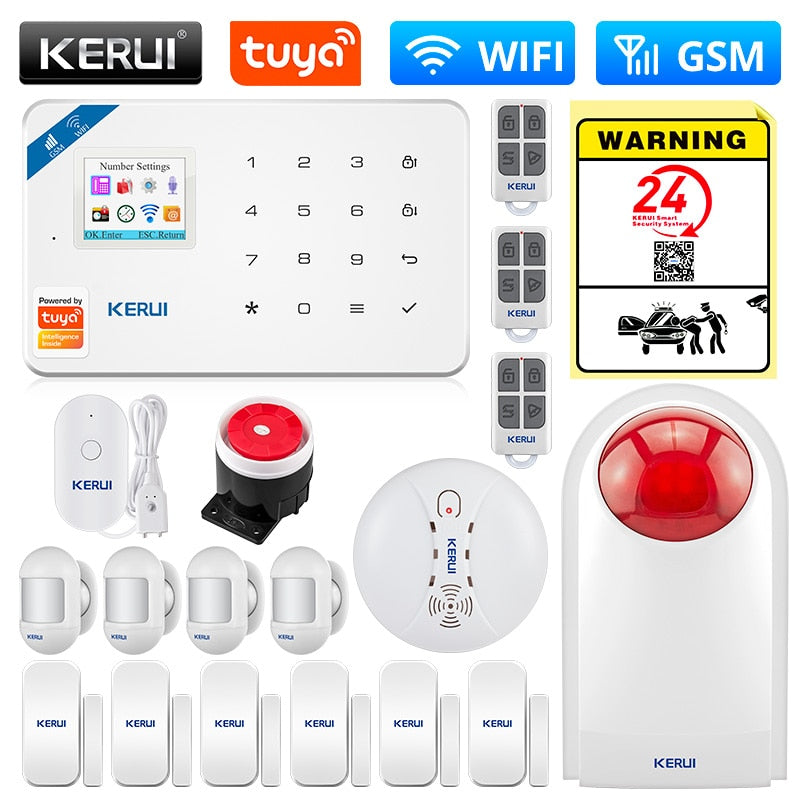 Wireless Motion Detector Burglar Alarm System