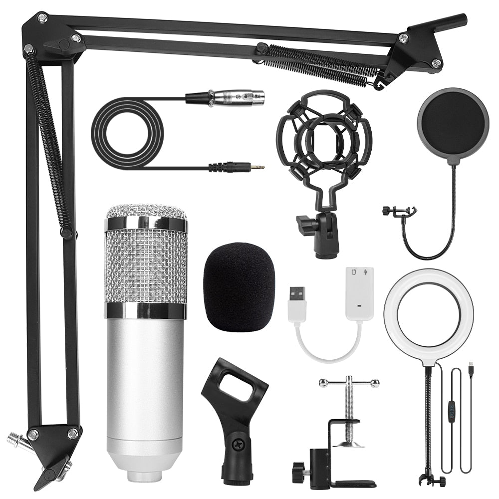 Professional Recording Microphone Set