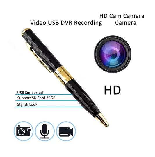 Pen Camera Cam Mini Hidden Pocket Audio Video Recorder DVR Security 1080P HD USA