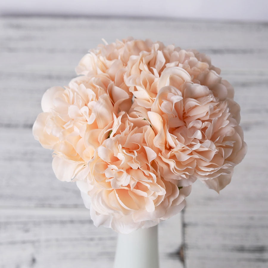 Artificial Peony for Home Decor 5 pcs Set