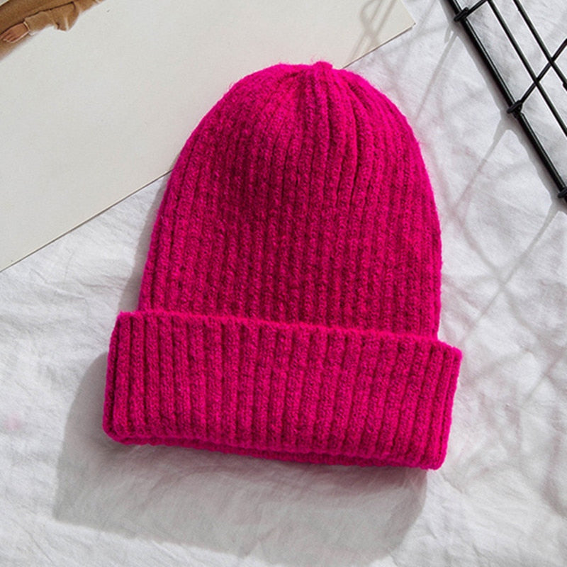 Women's Soft Knitted Wool Hat