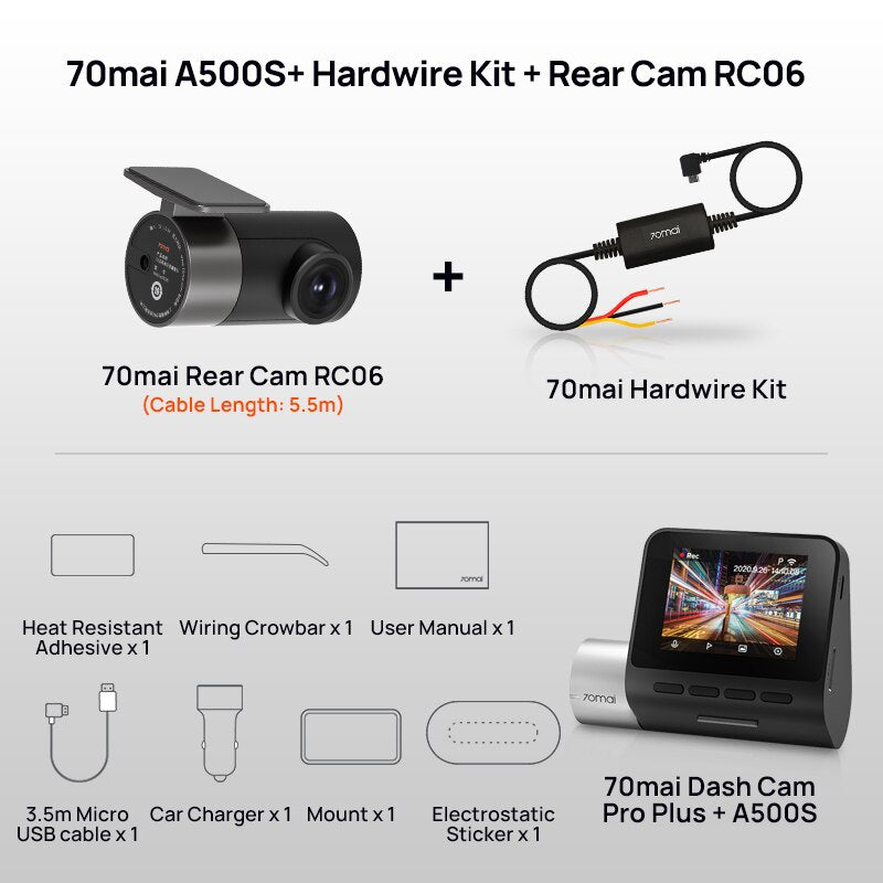 1944P GPS Voice Control Dash Cam