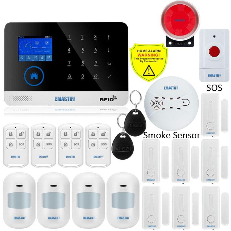 Wireless SIM GSM Home Security System