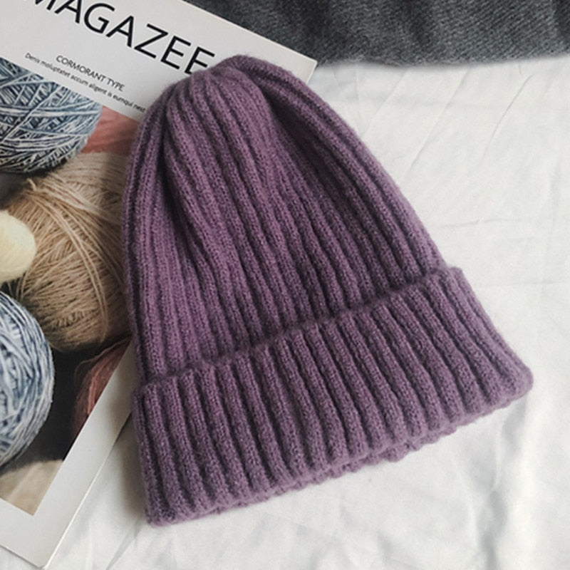 Women's Soft Knitted Wool Hat