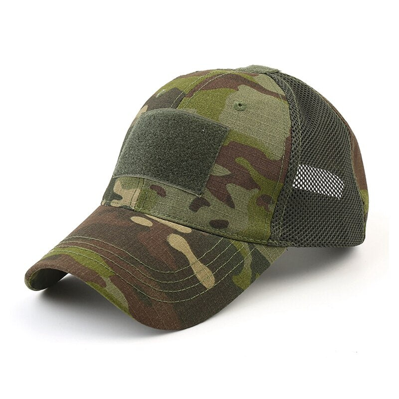 Men's Breathing Camouflage Army Cap