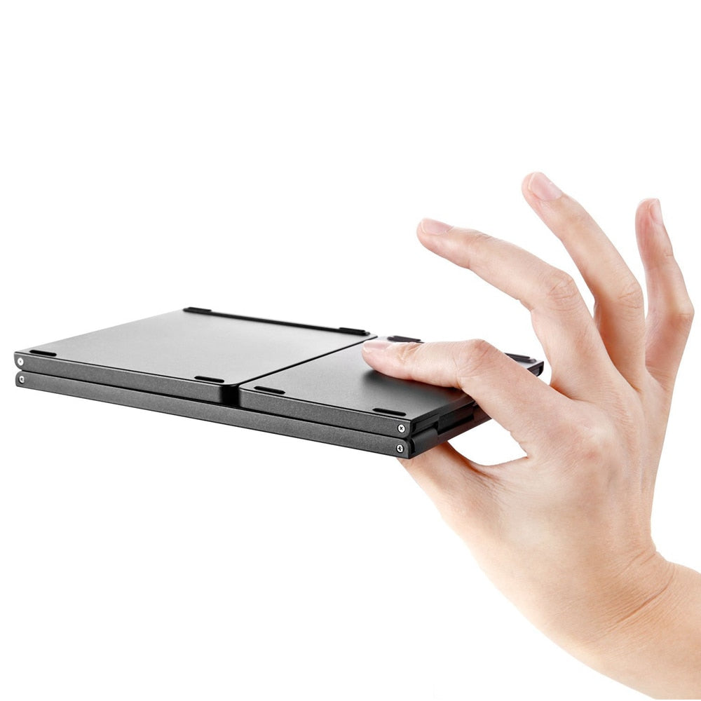 Foldable Bluetooth Keypad with Touchpad