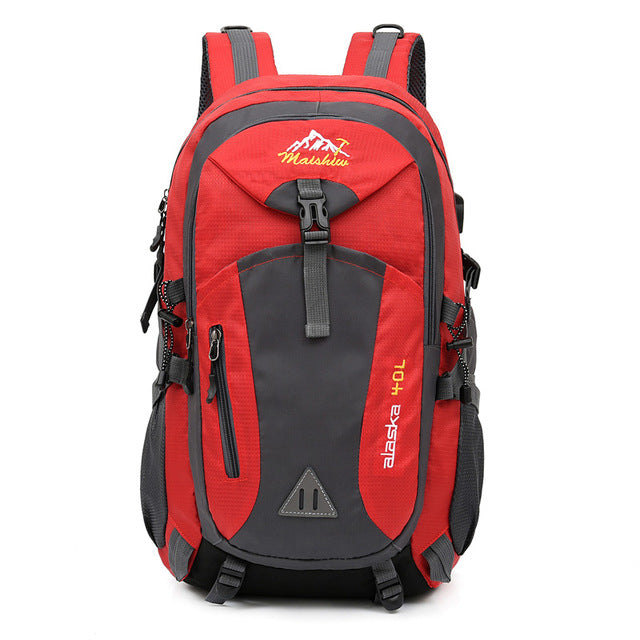 Waterproof Camping Backpack with USB Port