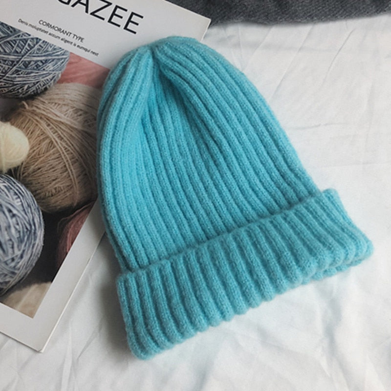 Women's Soft Knitted Wool Hat