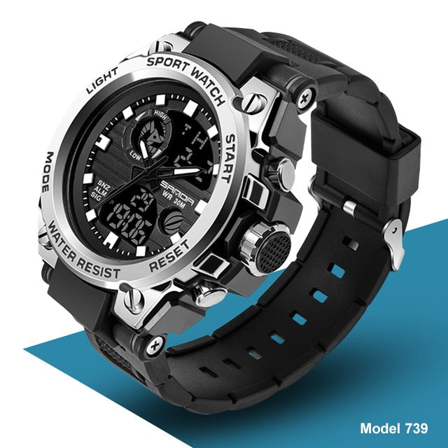 Men's Military Waterproof Watch