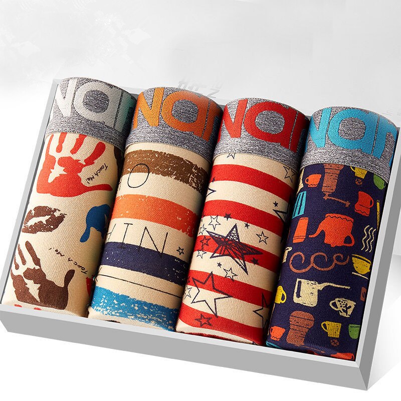 Men's Boxers 4 pcs Set