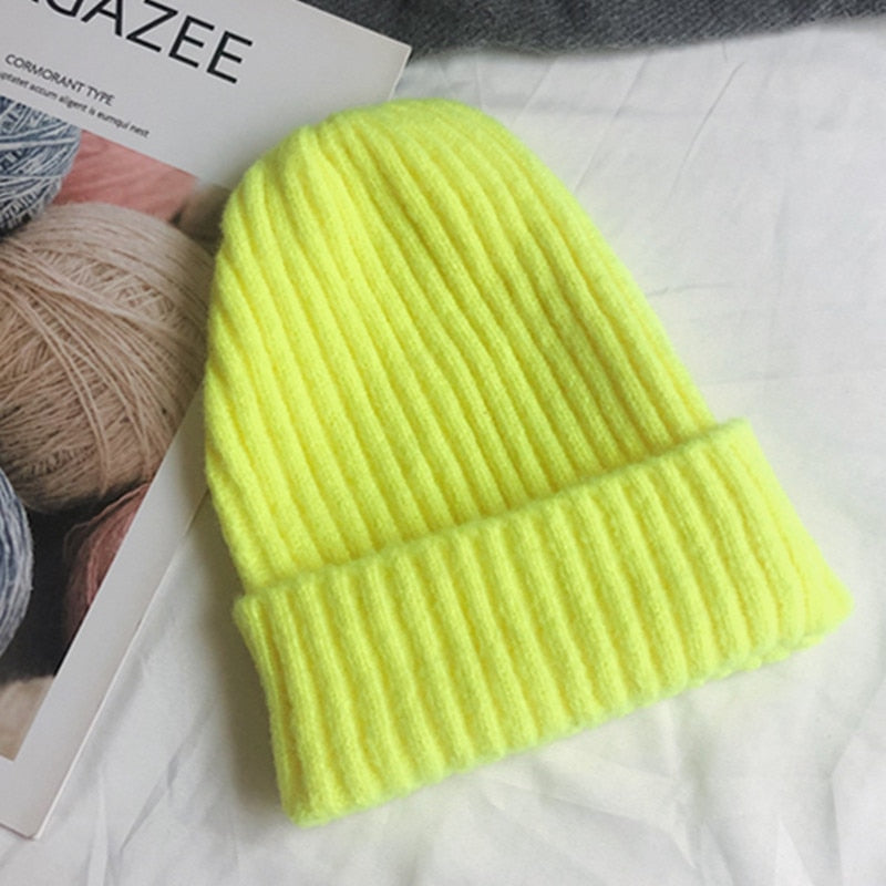Women's Soft Knitted Wool Hat