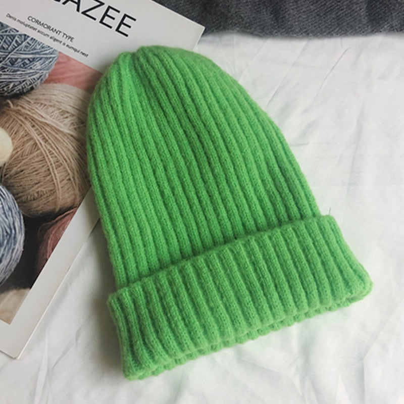 Women's Soft Knitted Wool Hat